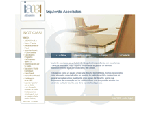 Tablet Screenshot of izquierdo-asociados.com